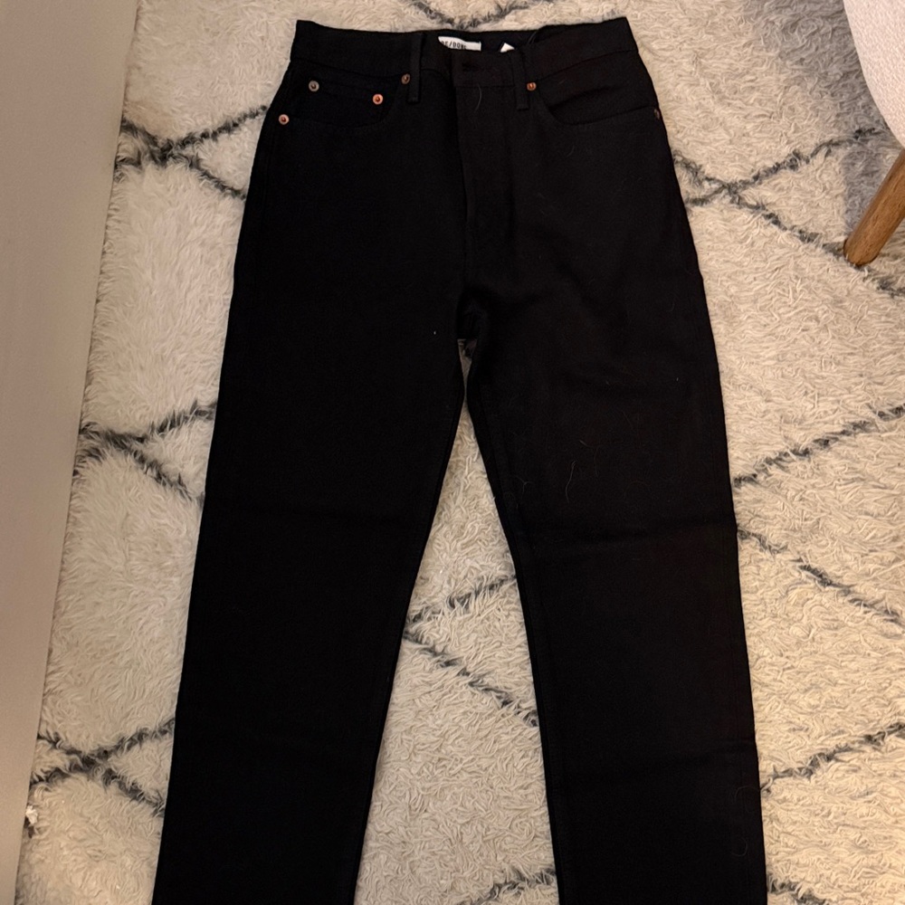 Re/Done Black Jeans